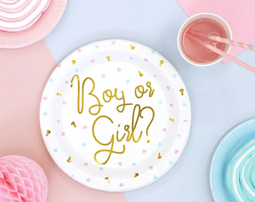 Preview: Teller - Boy or Girl - ca. ø23cm